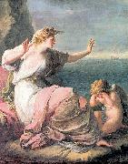 Angelica Kauffmann Ariadne von Theseus verlassen oil
